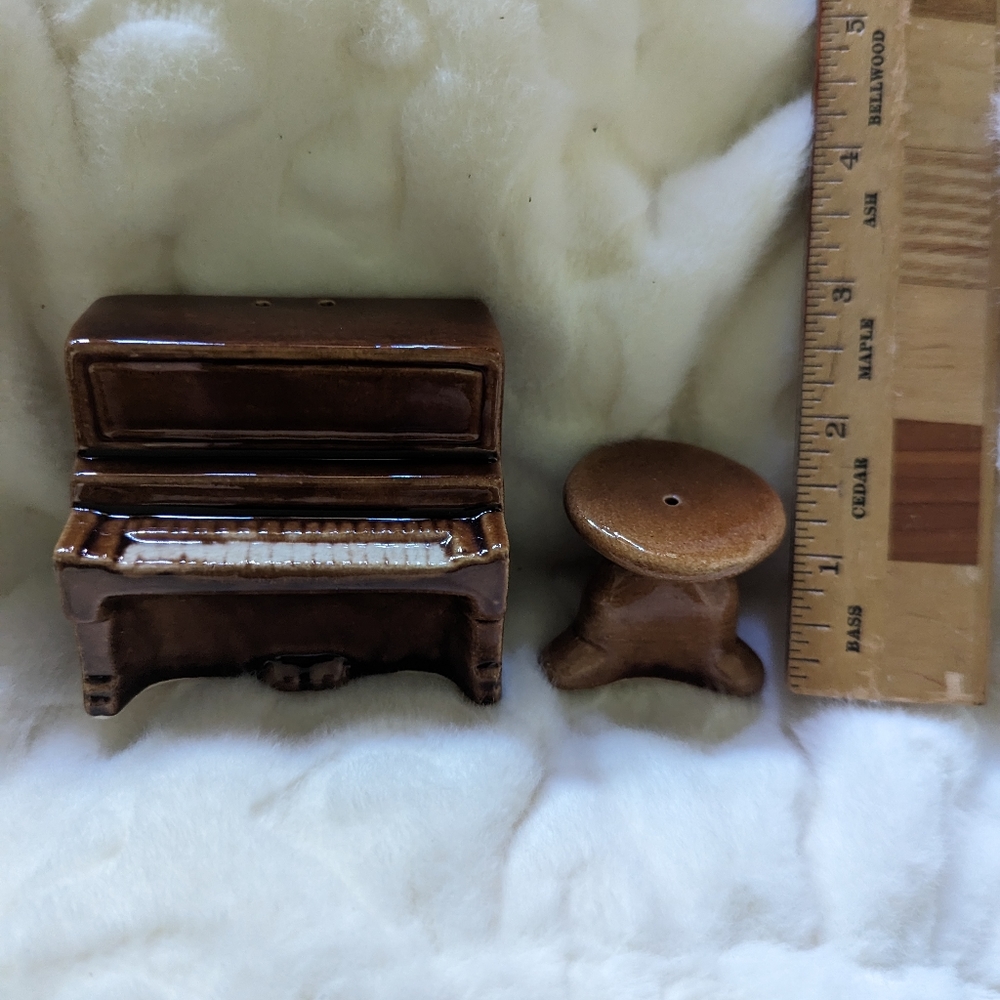 Vintage salt and pepper piano